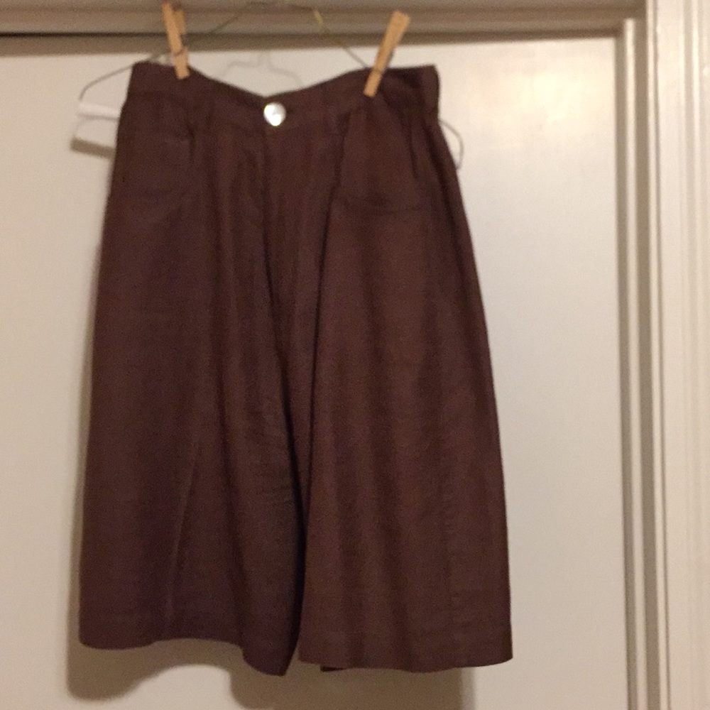 I S D A & company LINEN SHORTS